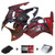 2000-2001 Kawasaki ZX12R Injection Fairing Kit Bodywork Plastic ABS Amotopart Fairing   #116