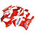 2000-2001 Kawasaki ZX12R Injection Fairing Kit Bodywork Plastic ABS Amotopart Fairing   #124