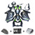 2008-2012 Kawasaki EX250 Ninja250R Injection Fairing Kit Bodywork Plastic ABS Amotopart Fairing #143