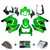 2008-2012 Kawasaki EX250 Ninja250R Injection Fairing Kit Bodywork Plastic ABS Amotopart Fairing #152