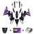 2009-2011 Kawasaki Ninja650 ER-6F EX650 Injection Fairing Kit Plastic Amotopart Fairing #104