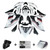 2017-2019 Kawasaki ER-6F Ninja650R Injection Fairing Kit Bodywork Plastic ABS Amotopart Fairing #126