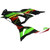 2024-2025 Kawasaki ZX-6R Injection Fairing Kit Bodywork Plastic ABS Amotopart Fairing #106
