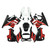 1995-1996 Honda CBR600 F3 Injection Fairing Kit Bodywork Plastic ABS Amotopart Fairing #115