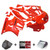 1997-1998 Honda CBR600 F3 Injection Fairing Kit Bodywork Plastic ABS Amotopart Fairing #127