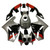 1988-1992 Honda VFR400R NC30 Injection Fairing Kit Bodywork Plastic ABS Amotopart Fairing #109