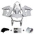 1998-2001 Honda VFR800 Injection Fairing Kit Bodywork Plastic ABS Amotopart Fairing #119