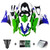2019-2025 Kawasaki Ninja ZX-25R ZX-4R ZX-4RR Injection Fairing Kit Amotopart Fairing #165