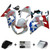 2000-2002 Suzuki GSXR1000 K1 K2 Injection Fairing Kit Bodywork Plastic ABS Amotopart Fairing #163