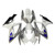 2006-2007 Suzuki GSXR600 GSXR750 GSXR 600/750 K6 Injection Fairing Kit Bodywork Plastic ABS Amotopart Fairing #218