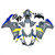 2011-2024 Suzuki GSXR600 GSXR750 GSXR 600/750 K11 Injection Fairing Kit Bodywork Plastic ABS Amotopart Fairing #154