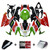 2006-2011 Aprilia RS125 Injection Fairing Kit Bodywork Plastic ABS Amotopart Fairing #129 2006-2011 Aprilia RS125 Injection Fairing Kit Bodywork Plastic ABS Amotopart Fairing #129