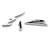 Metal Wing W12 Emblem Badge Sticker For Bentley Genuing Continental GT GTC