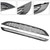 2002-2006 Mini Cooper R50 R52 R53 2PCS Honeycomb Mesh Front Grille Generic
