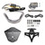 2021-2024 BMW S1000RR Aluminum Alloy License Plate Holder Frame Bracket Black Generic