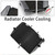 2024-2025 Kawasaki ZX-6R ZX636 Radiator Cooling Engine Cooler Black Generic