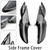 2018-2024 Kawasaki Z900RS Side Frame Panel Protector Fairings Cover Black Generic