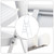 4 Step Ladder, Foldable Step Stools for Adults with Wide Anti-Slip Pedal, 330.7 lbs (150 kg)，Lightweight Sturdy Steel Ladder,Convenient Handgrip,Portable Folding Ladder for Home Kitchen Office,With handrail，White