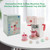 Simulation Pink Coffee Machine Play Kitchen Dishes Set Pretend Toy Kid Gift