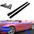 Pair of Side Skirts Extensions Splitters Glossy Black For VW Golf MK5 MK6 MK7 CC Ford Mustang Focus RS ST