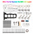 2012-on Hyundai Accent Verna Elantra i30 Lafesta Kona Mistra Sonata Tucson Veloster 1.6T Engine Piston Gasket Valve Bearing Timing Kit w/ Rods G4FJ Generic