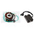 2007-2011 Suzuki DL650 V-Strom (Model K8/K9/L0) Magneto Coil Stator+Voltage Regulator+Gasket Assy Generic