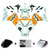 2006-2007 Honda CBR1000RR Injection Fairing Kit Bodywork Plastic ABS Amotopart Fairing #107 2006-2007 Honda CBR1000RR Injection Fairing Kit Bodywork Plastic ABS Amotopart Fairing #107