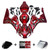 2006-2007 Honda CBR1000RR Injection Fairing Kit Bodywork Plastic ABS Amotopart Fairing #214