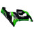 2005-2006 Kawasaki ZX6R 636 ZX 6R Injection Fairing Kit Bodywork Plastic ABS Amotopart Fairing #035
