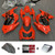2008-2012 Kawasaki EX250 Ninja250R Injection Fairing Kit Bodywork Plastic ABS Amotopart Fairing #132