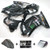 2008-2012 Kawasaki EX250 Ninja250R Injection Fairing Kit Bodywork Plastic ABS Amotopart Fairing #134
