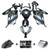 2013-2024 Kawasaki EX300 Ninja300 Injection Fairing Kit Bodywork Plastic ABS Amotopart Fairing #132