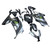 2013-2024 Kawasaki EX300 Ninja300 Injection Fairing Kit Bodywork Plastic ABS Amotopart Fairing #132