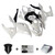 2018-2024 Kawasaki EX400 Ninja400 Injection Fairing Kit Bodywork Plastic ABS Amotopart Fairing #134