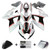 2006-2007 Suzuki GSXR 600/750 K6 Injection Fairing Kit Bodywork Plastic ABS Amotopart Fairing #187