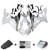 2017-2023 Yamaha YZF-R6 Injection Fairing Kit Bodywork Plastic ABS Amotopart Fairing #110
