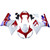 2002-2005 Triumph Daytona 600 650 Injection Fairing Kit Bodywork Plastic ABS Amotopart Fairing #118