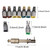 2008-2014 BMW 528i 740i 6HP28 Transmission Valve Body Repair Solenoid Kit 1068298047 Generic