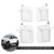 1999-2016 Ford Super Duty F250 F350 4PCS  Exterior Door Handle 7C3Z2522404AA Generic