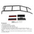2010-2024 Toyota 4Runner 5th Gen Tailgate Hatch Ladder Accessories Black Generic