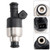 1996-2000 Chevrolet/ GMC 7.4L V8 1PCS Fuel Injector 17109596 Black Generic