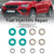 2014-2018 AUDI A1 A3 A4 4PCS Fuel Injector Service Kit O-Ring 0261500354 Generic