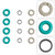 2014-2018 AUDI A1 A3 A4 4PCS Fuel Injector Service Kit O-Ring 0261500354 Generic