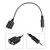 K Interface Headset Port Converter Cable for Yaesu VX120 VX127 VX170 VX177 VX6E