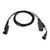 T9100-013A3 Acoustic Tube PTT Mic Headset for Tait TP7100 TP8100 TP8140 TP9300