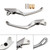 2024- BMW R1300GS Brake Clutch Levers Silver Generic 2024- BMW R1300GS Brake Clutch Levers Silver Generic