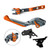 2022-2023 X350 Adjustable Clutch Brake Lever Orange Generic