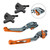 2016-2018 Piaggio MP3 300 350 Adjustable Clutch Brake Lever Orange Generic
