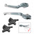 2016-2018 Piaggio MP3 300 350 Adjustable Clutch Brake Lever Silver Generic
