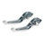 2016-2018 Piaggio MP3 300 350 Adjustable Clutch Brake Lever Silver Generic